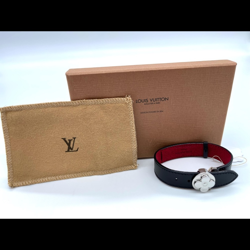 Louis Vuitton Goodluck Leather Bracelet